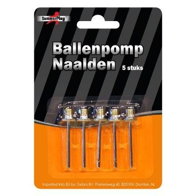 Ballenpomp Naalden 5 stuks